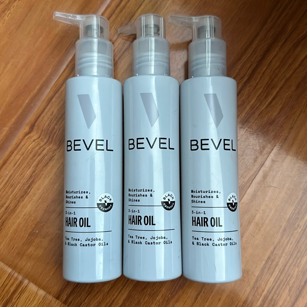 Bevel hair oil 3 in 1 x3